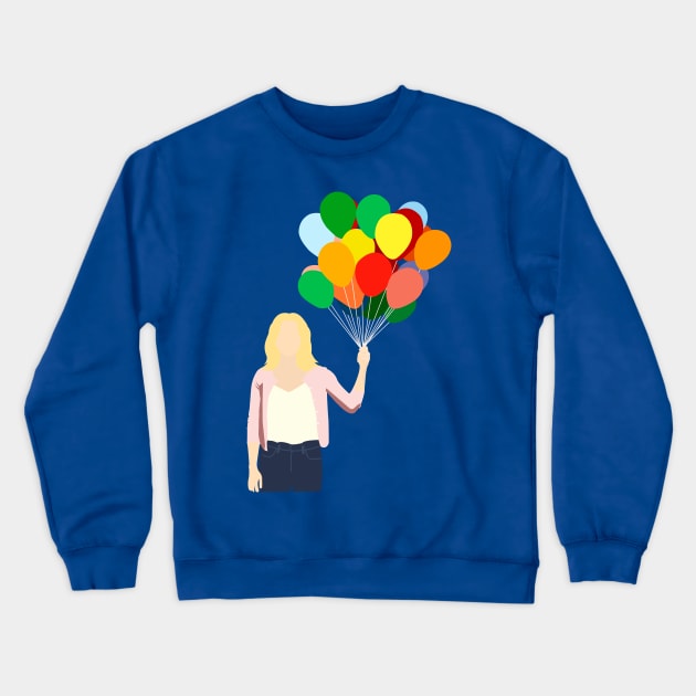 Eleanor with Balloons Crewneck Sweatshirt by simonescha